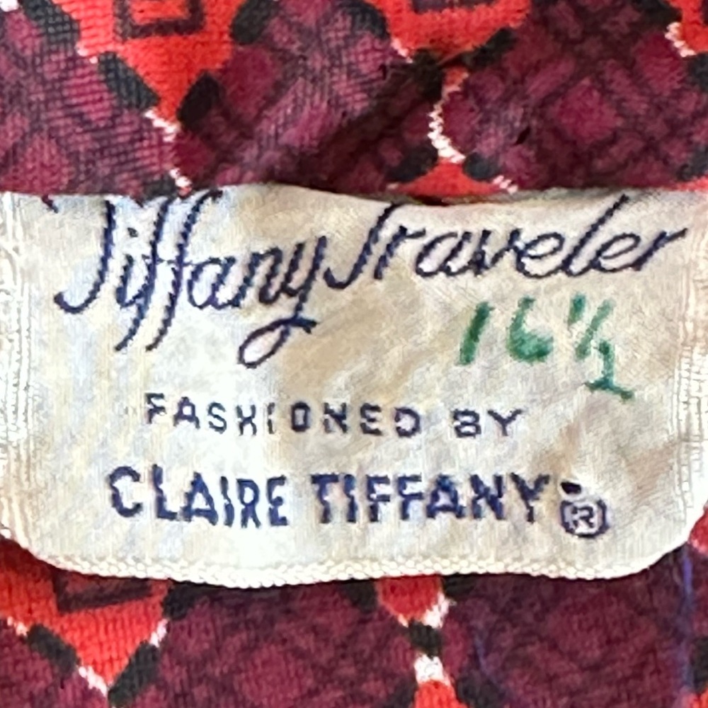 Tiffany Traveler Fashioned by Claire Tiffany | 1950s Retro Printed Shirt Dress - Picture 8 of 11